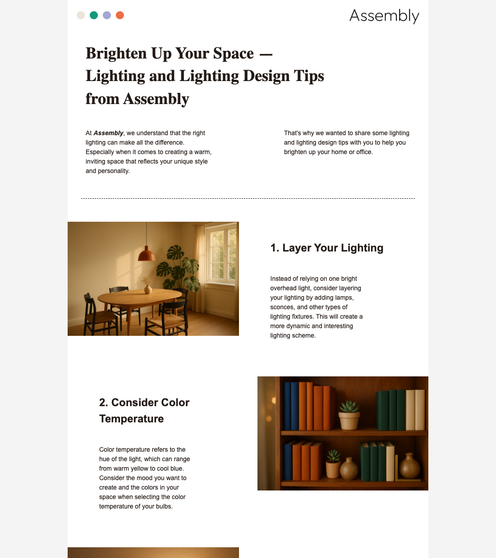 Educational Theme email template preview