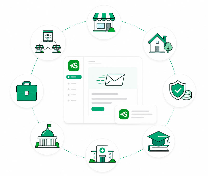 ShySend serves businesses across industries