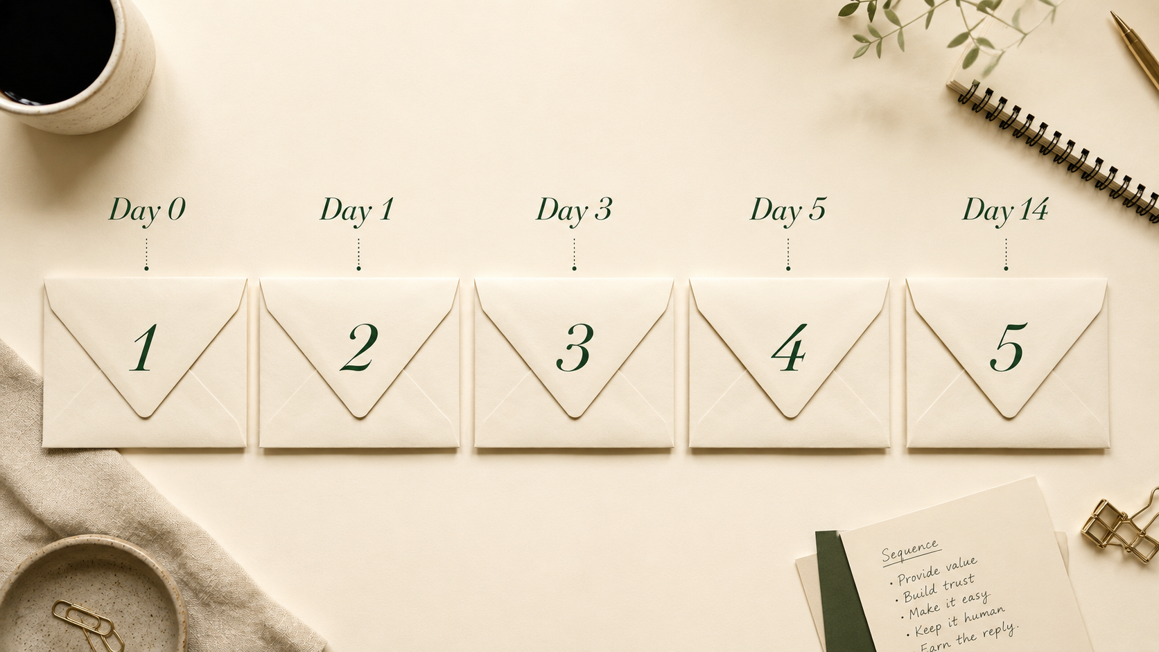The welcome flow blueprint: 5 emails that turn first opens into repeat customers